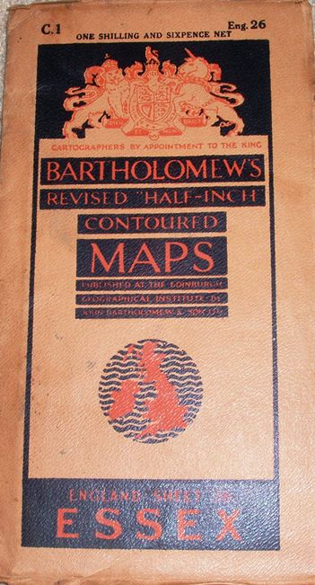 Bartholomew 1939, Sheet 26 cover
